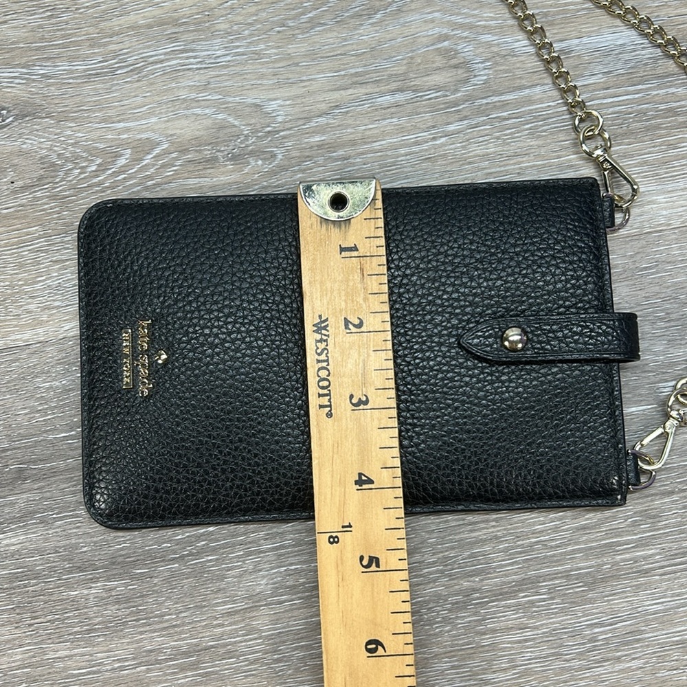 Kate Spade Black Leather Crossbody Bag - Picture 9 of 9